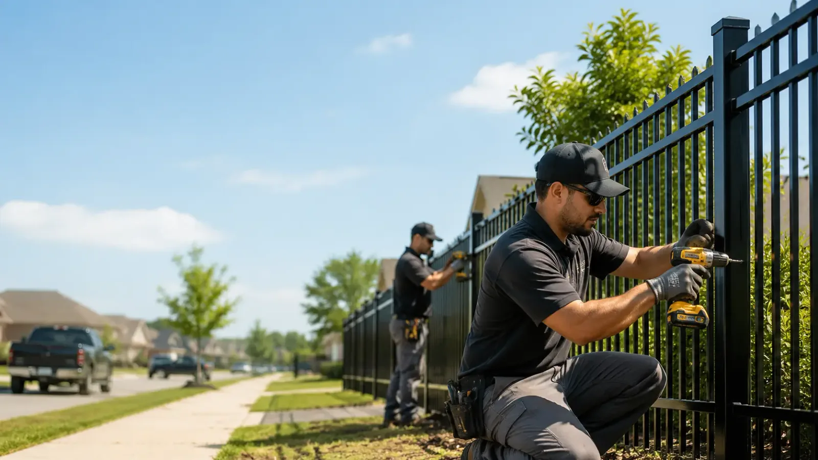 Metal Fence Installation in Peconic, NY